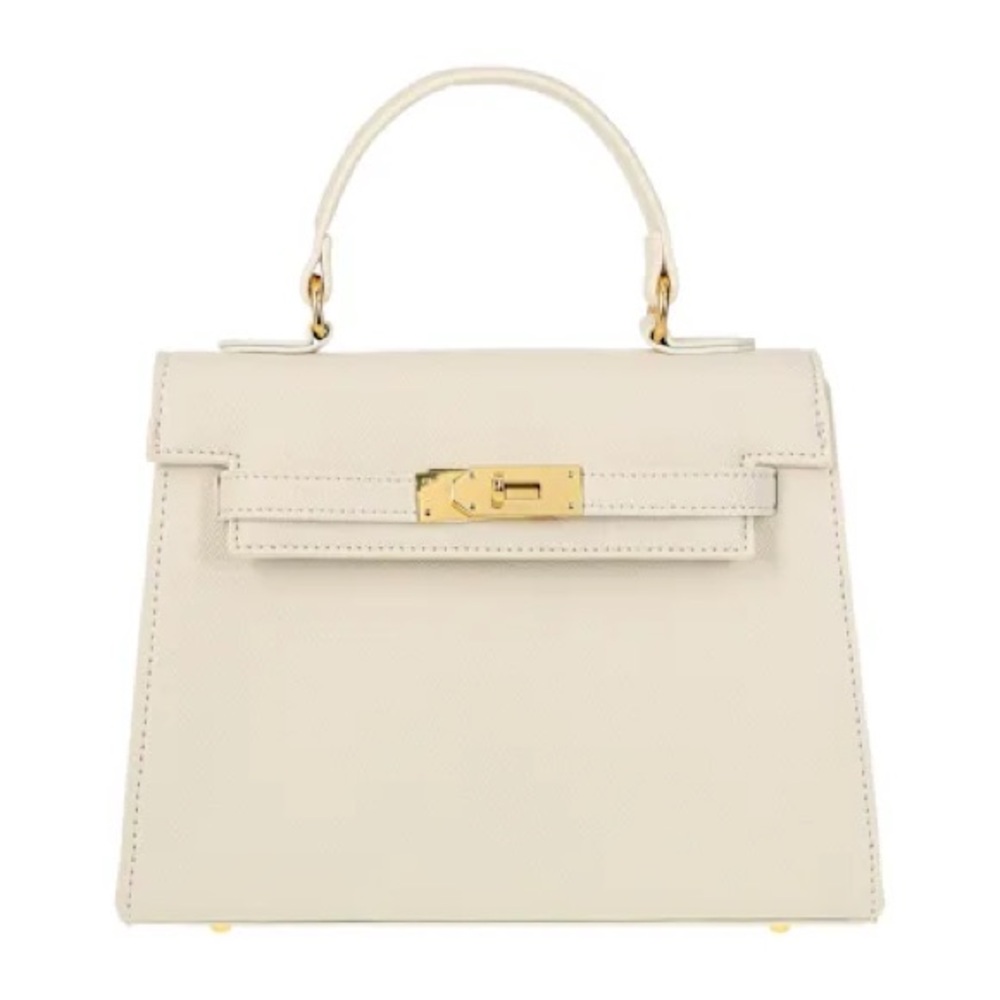 Hermes Birkin Mini Kelly Cream Handbag